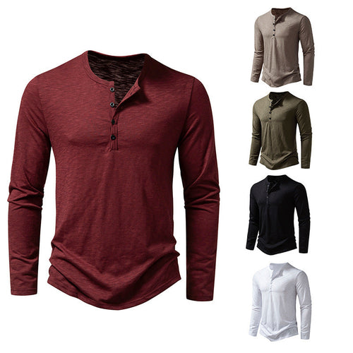 Men's Clothing Long Sleeve T-shirt
